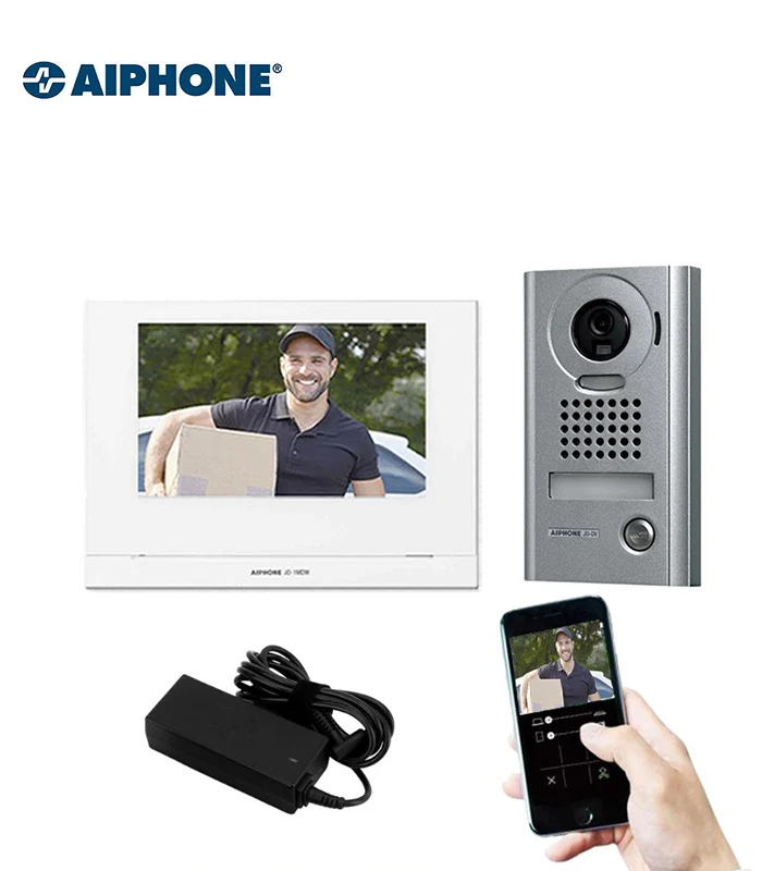 Chu&ocirc;ng cửa c&oacute; h&igrave;nh JOS-1AW Aiphone hiển thị h&igrave;nh ảnh r&otilde; n&eacute;t, hỗ trợ đ&agrave;m thoại hai chiều tiện lợi cho nh&agrave; ở v&agrave; căn hộ.